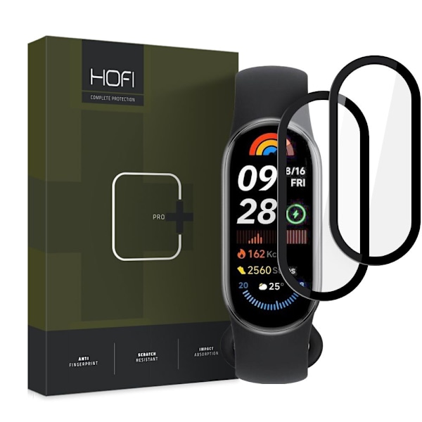 HOFI HYBRID PRO+ HYBRID GLAS 2-PAK XIAOMI SMART BAND 9/9 NFC SORT