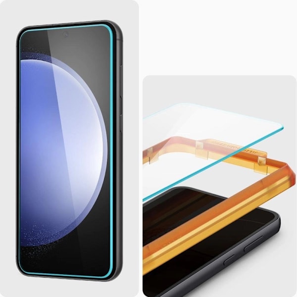 Spigen ALM Glas.tR herdet glass til Samsung Galaxy S23 FE - 2 stk.
