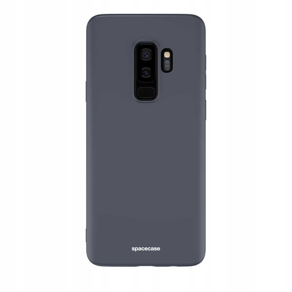 Spacecase Silikonfodral För Galaxy S9+ Svart Skydd