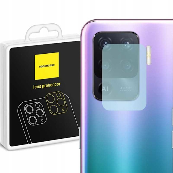 Rymdfodral Härdat Glas För Oppo Reno 5 Lite Kamera Linsskydd