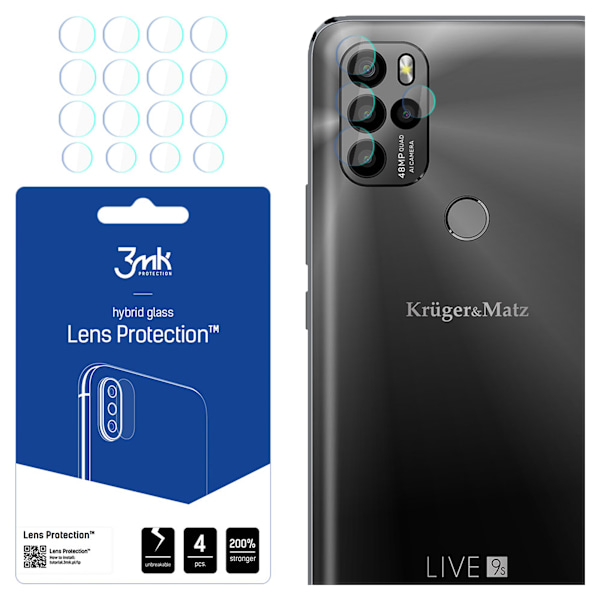 KRUGER & MATZ LIVE 9S - 3MK LENS PROTECTION