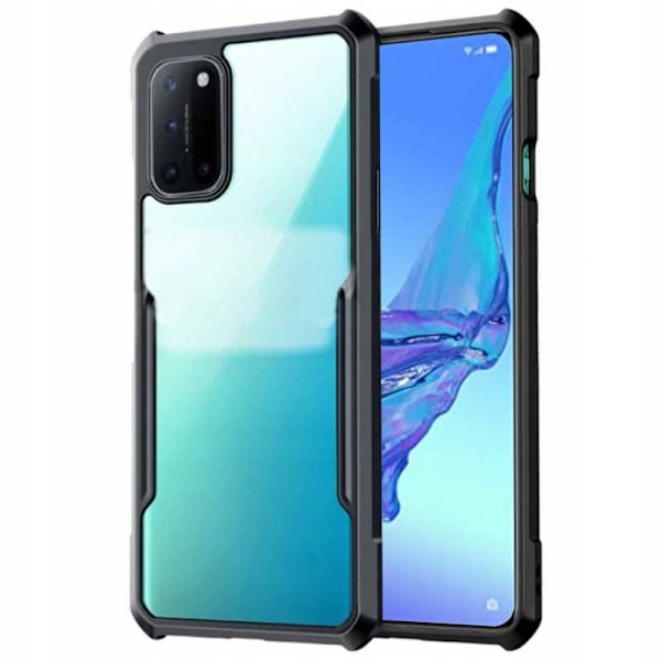 Spacecase Case Cover För Oppo A54 A74 A93 5G Svart