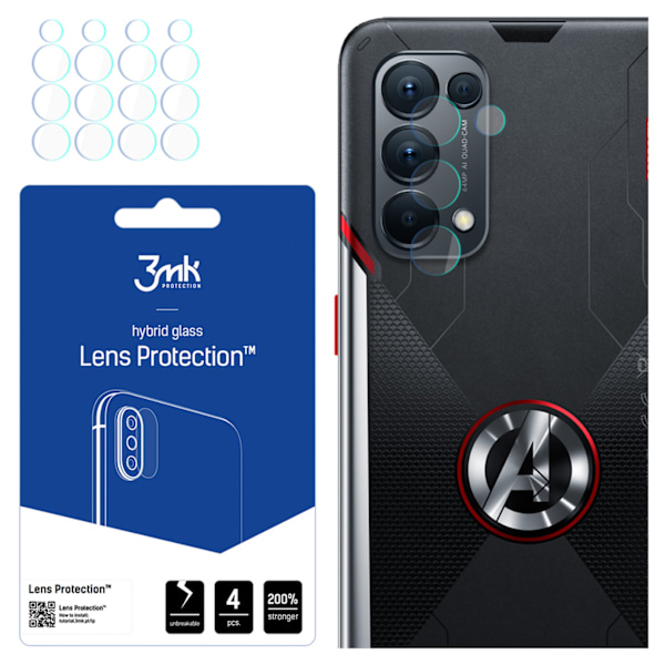 OPPO RENO 5 MARVEL EDITION - 3MK LENS PROTECTION