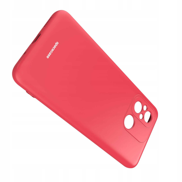 Spacecase Silikonfodral För Xiaomi Redmi 12C Phone Red