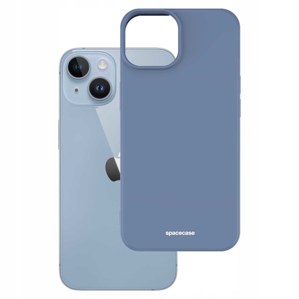 Spacecase Fodral Silikonskydd För Iphone 14 Blå