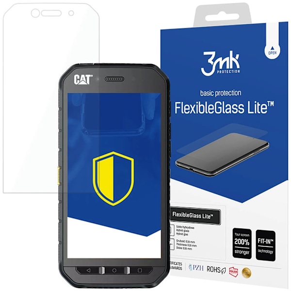 3MK FLEXIBLEGLASS LITE HYBRIDGLAS TIL CAT S41