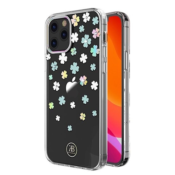 KINGXBAR CASE MED ORIGINAL SWAROVSKI KRYSTALER TIL IPHONE 12 MINI