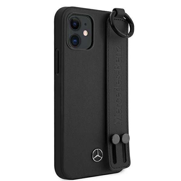 MERCEDES STRAP LINE ETUI TIL IPHONE 12 MINI - SORT
