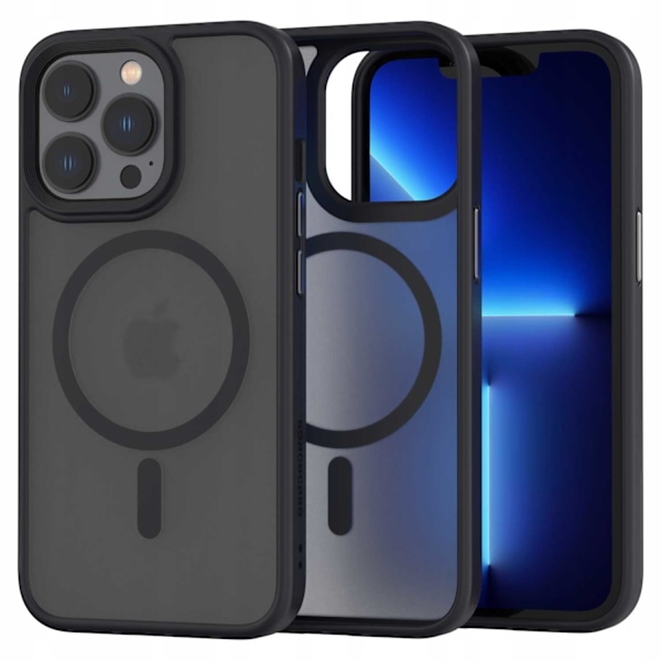 Spacecase Hybrid Case För Iphone 13 Pro Black