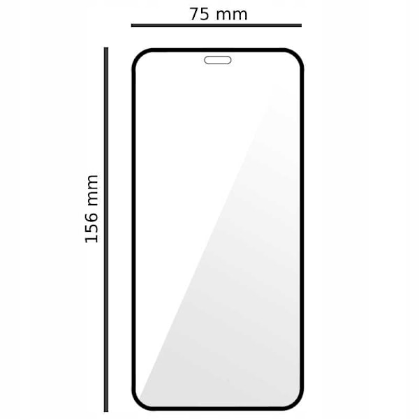 Spacecase 5D Härdat Glas För Iphone 12 Pro Max Skärmskydd