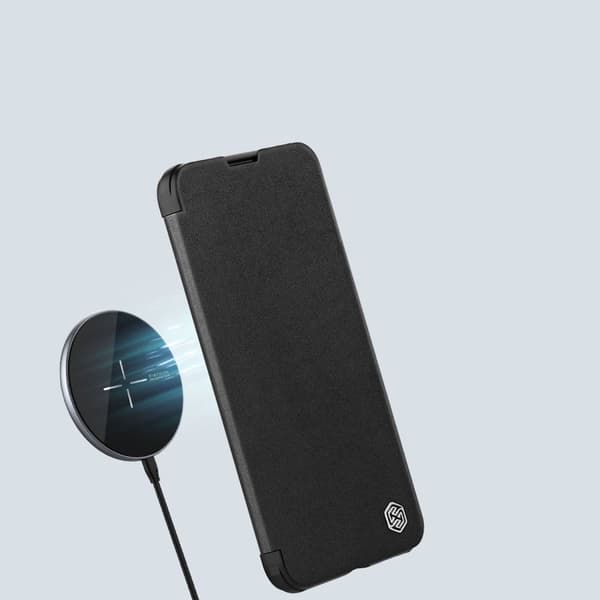 NILLKIN CASE CASE HUSDÆKNING MED FLIP TIL IPHONE 14+ GRØN