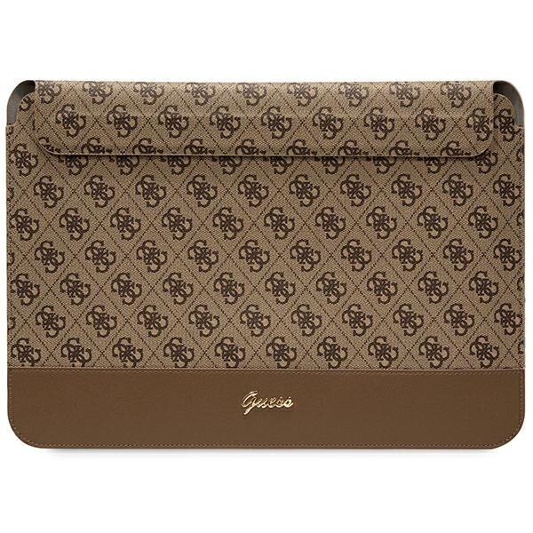 Guess case GUCS14PS4SGW 14 brun/brun 4G Stripe Metal Logo