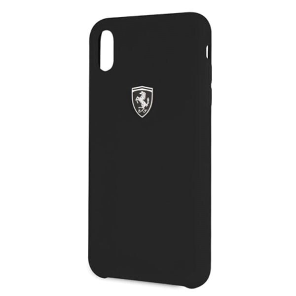 Ferrari Hardcase FEOSIHCI65BK iPhone Xs Max svart/svart Silikon Off track