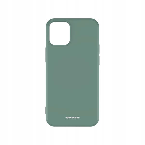Spacecase Silikonecase Till Iphone 12 Mini Case Mörkgrönt Skydd