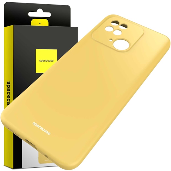 Spacecase Silikonfodral För Xiaomi Redmi 10C Poco C40 Yellow