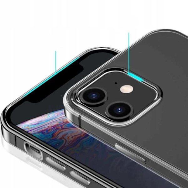 Spacecase Case Cover För Iphone 12 Pro Max Sc Crystal Transparent