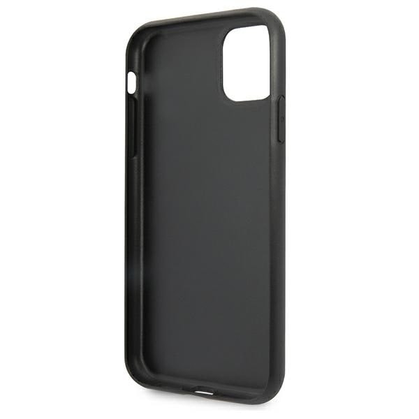 Guess GUHCN61PU4GHBK iPhone 11 6.1" / Xr grå/grå hårdfodral 4G Triangle Collection