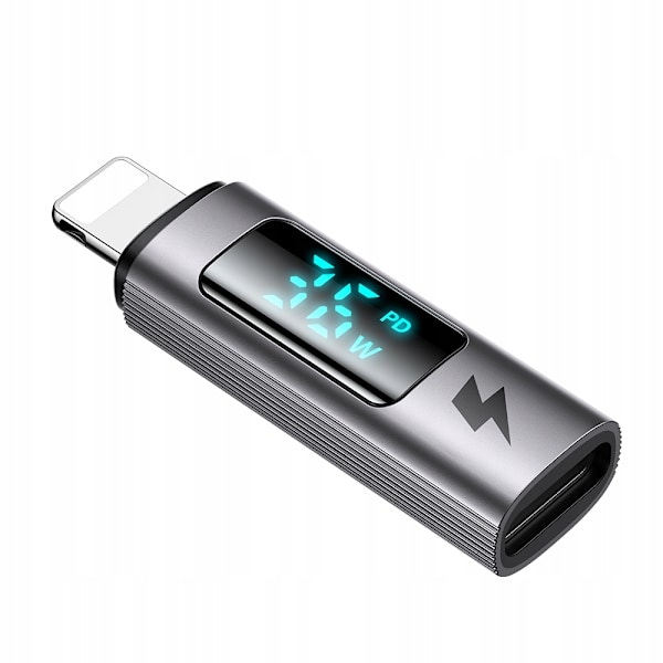 MCDODO ADAPTER USB-C USB TYP C TILL LIGHTNING IPHONE 36W METER