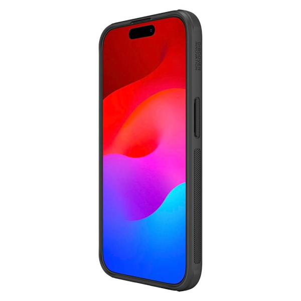 Nillkin Super Frosted Shield Pro magnetisk deksel til iPhone 15 Pro Max - svart