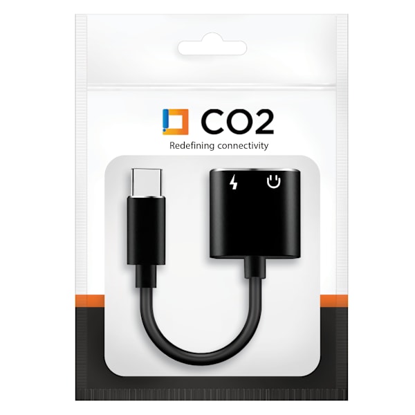 CO2-ADAPTER 2X USB-C-ADAPTER USB TYP C-KABEL FÖR SAMSUNG APPLE XIAOMI MED DAC