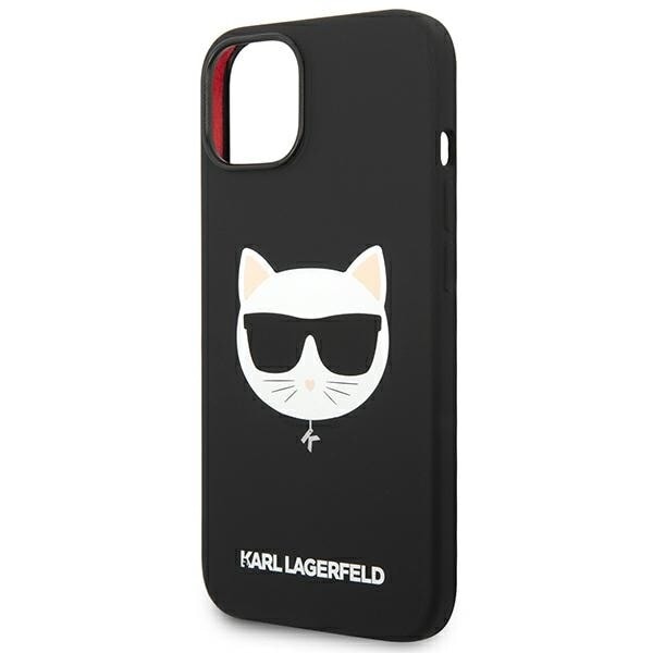KARL LAGERFELD SILIKONE CHOUPETTE HEAD MAGSAFE ETUI TIL IPHONE 14 PLUS - SORT