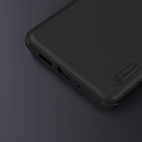 NILLKIN LÆDERCASE HUSETASKE TIL IPHONE 14 PRO MAX SORT