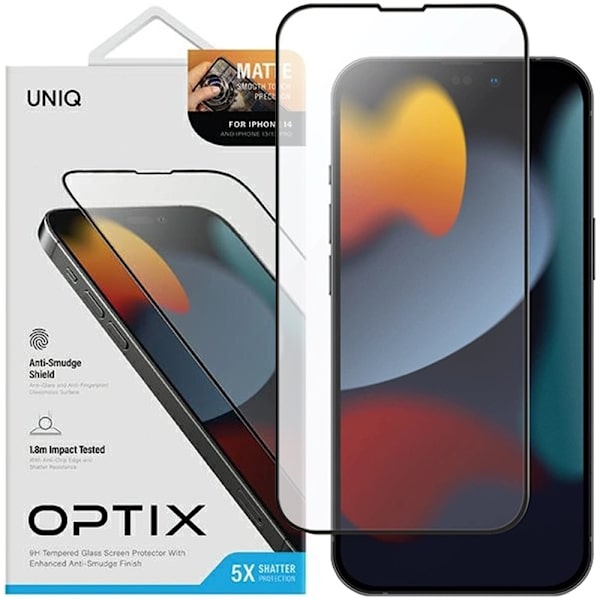 UNIQ OPTIX VIVID GLAS TIL IPHONE 14 PLUS MED APPLIKATOR