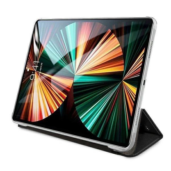 KARL LAGERFELD SAFFIANO IKONIC KARL ETUI TIL IPAD 11" PRO 2021 - SORT