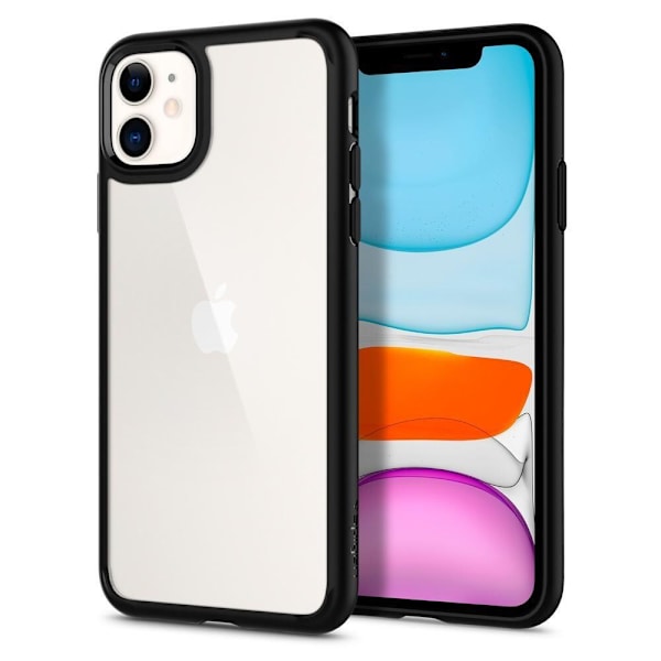 SPIGEN ULTRA HYBRID IPHONE 11 MATT SVART