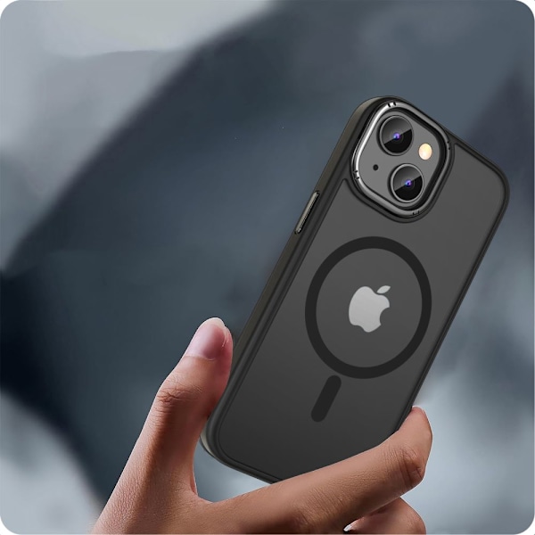 TECH-PROTECT MAGMAT "2" MAGSAFE IPHONE 15 MATT SVART