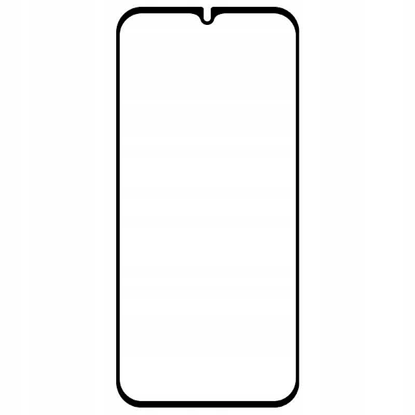 Spacecase 5D Härdat Glas För Samsung Galaxy A24 4G Svart