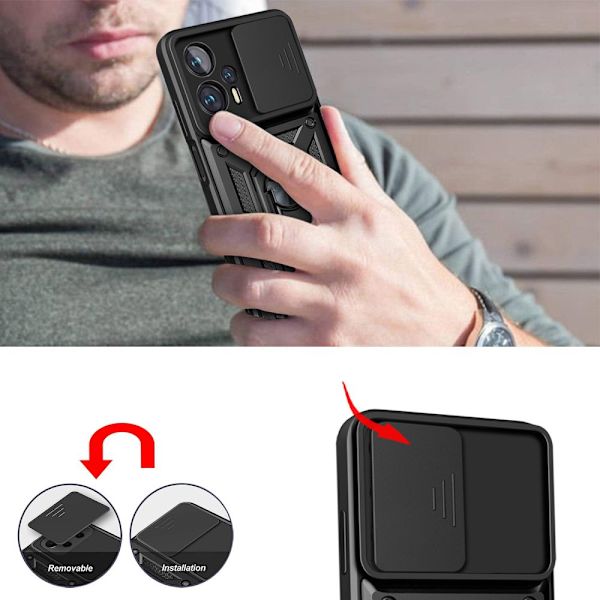 TECH-PROTECT CAMSHIELD PRO XIAOMI POCO X4 GT SVART