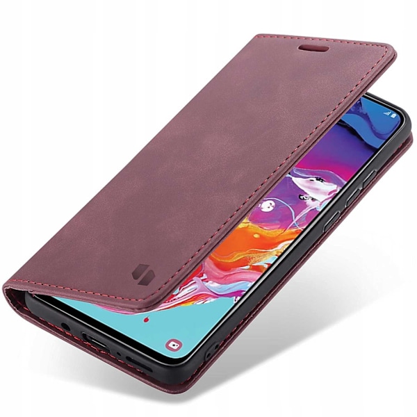 Spacecase-Fodral För Samsung Galaxy A70 Röd Plånbok