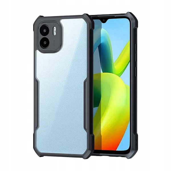 Spacecase Case Cover För Poco C50 Black Sc Beetle
