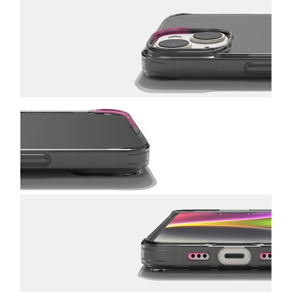 Ringke Fusion Matte iPhone 14 Plus-deksel, deksel med gelramme, grå