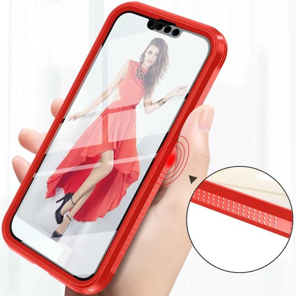 Spacecase Case Cover För Iphone 13 Pro Sc Guardian 360 Red