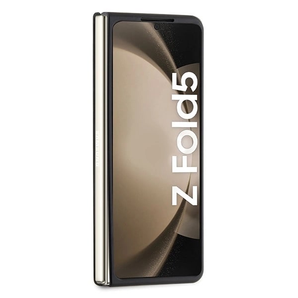 KARL LAGERFELD SILIKONE IKONIK ETUI TIL SAMSUNG GALAXY Z FOLD 5 - SORT