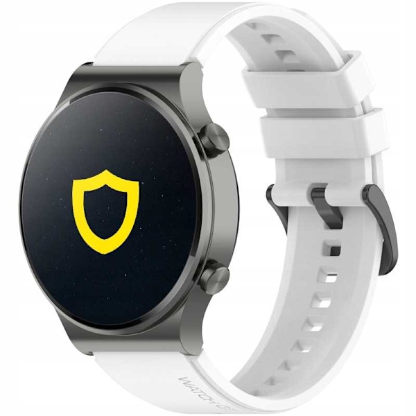 Spacecase Klorrem Lätt Band 20Mm Vit För Apple Watch 2 3 4 5 6 Se
