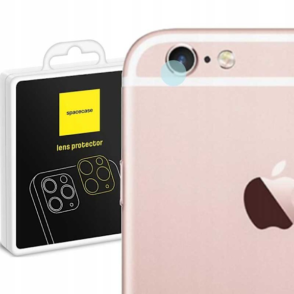 Rymdfodral Kameraglas I Härdat Glas För Iphone 6 6S Plus Skärmskydd