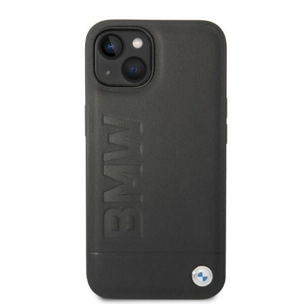 BMW SIGNATURE LOGO IMPRINT MAGSAFE ETUI TIL IPHONE 14 PLUS - SORT
