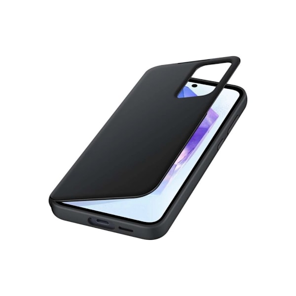 Samsung Smart View Wallet EF-ZA556CBEGWW Flip-deksel til Samsung Galaxy A55 - svart