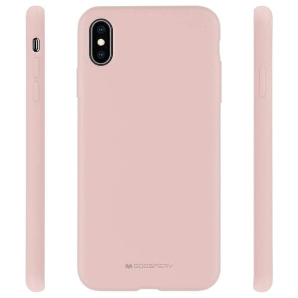 Mercury Silicone iPhone 15 Plus 6,7" rosa-sand/rosa-sand