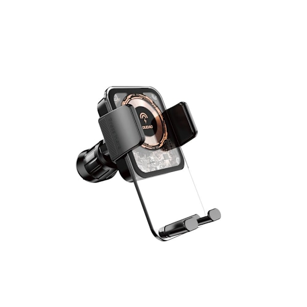 DUDAO F19 KLEMME BILHOLDER MED 15W INDUKTIV LADER - SORT