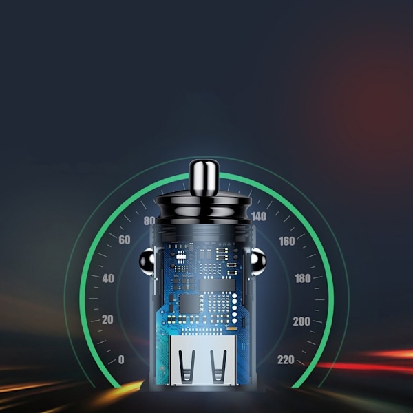 Baseus Circular PPS Smart billader med USB Quick Charge 4.0 QC 4.0 og USB-C PD 3.0 SCP Port Svart (CCALL-YS01)