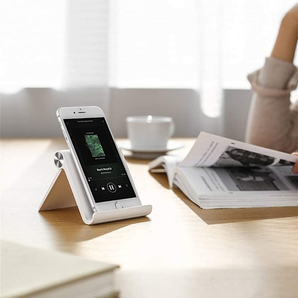 TECH-PROTECT Z1 UNIVERSAL STATIV FOR SMARTPHONE OG NETTbrett HVIT