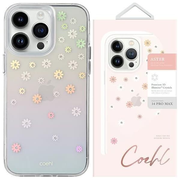 UNIQ COEHL ASTER ETUI TIL IPHONE 14 PRO MAX - PINK