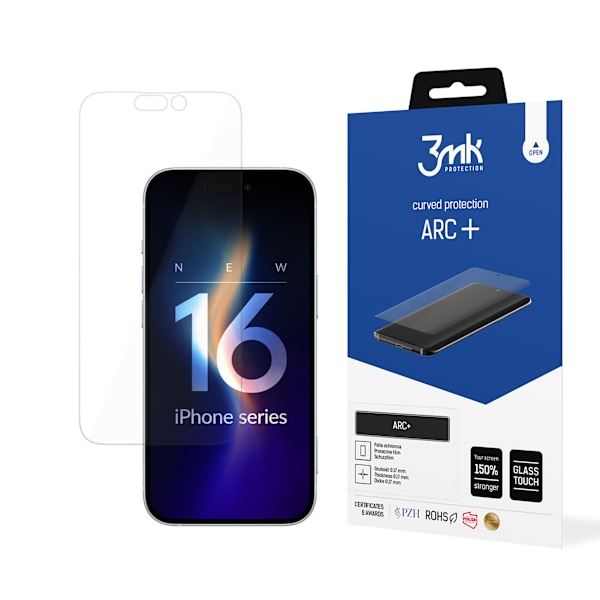 APPLE IPHONE 16 PLUS - 3MK ARC+
