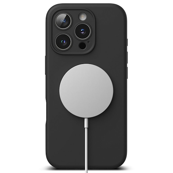 RINGKE SILIKONE MAGNETISK MAGSAFE IPHONE 16 PRO MAX SORT