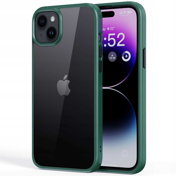 Spacecase-Fodral För Iphone 15 Metro Mörkgrön