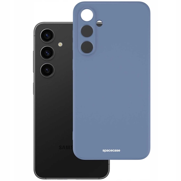 Spacecase Silikonfodral För Samsung Galaxy S23 Fe Blue